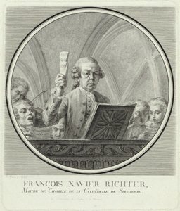 Porträt des Komponisten Franz Xaver Richter 1709-1789, 1785