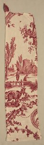 Fragmente von Kupferplatten bedruckter Baumwolle, ca. 1789 von Christophe Philippe Oberkampf