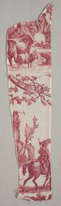 Fragmente von kupferplattenbedruckter Baumwolle, ca. 1789 von Christophe Philippe Oberkampf
