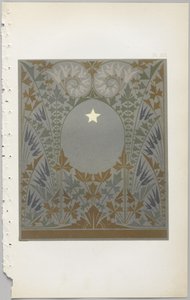 Die Kunst des dekorativen Designs: mit einem Anhang, der die Stunden des Tages angibt, zu denen Blumen öffnen, veröffentlicht von Day & Son, London, 1862