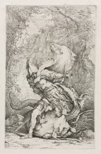 Jason und der Drache von Christopher Richard Wynne Nevinson