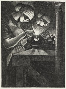 Autogenschweißer, 1917