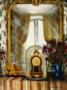 Kamin, Frankreich von Christopher Richard Wynne Nevinson