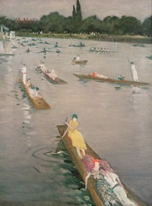 Regatta in Henley von Christopher Richard Wynne Nevinson