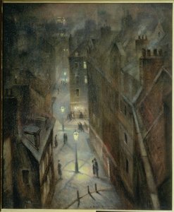 Soho Dämmerung, ca. 1924