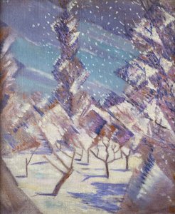 Die vier Jahreszeiten: Winter, ca. 1919 von Christopher Richard Wynne Nevinson