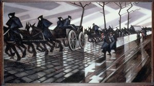 Der Weg nach Ypern von Christopher Richard Wynne Nevinson