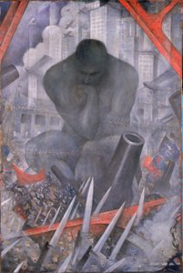 Zwanzigstes Jahrhundert, ca. 1932-35 von Christopher Richard Wynne Nevinson