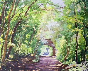 Der Talweg, Sudbury, 2001 von Christopher Ryland