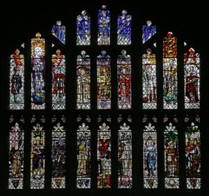 Der Geist Gottes: Kapitelhausfenster von Christopher Whall, 1903 von Christopher Whall