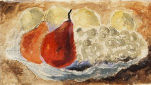 Muschel, Schale und Früchte, ca. 1922 von Christopher Wood