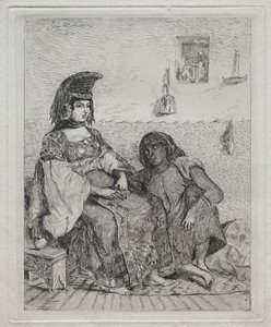 Eine jüdische Frau aus Algier von Chöying Dorjé, the Tenth Black Hat Karmapa (Tibetan