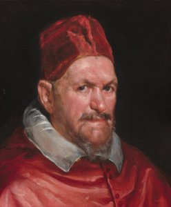 Papst Innozenz X. von Circle of Diego Velázquez