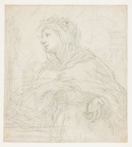 Studie von Santa Rosalia von Palermo