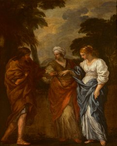 Die Hochzeit von Ruth und Boaz von Ciro Ferri