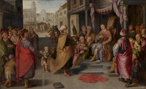 Das Urteil des Cambyses, 1620