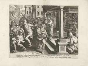 Paulus treibt die bösen Geister in Ephesus aus