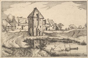 Der Teich, Tafel 9 aus Regiunculae et Villae Aliquot Ducatus Brabantiae (ca. 1610)