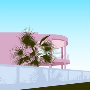 Art Deco Strandhaus von Claire Huntley