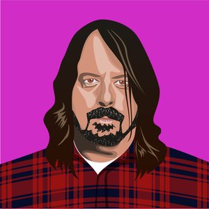 Porträt von Dave Grohl