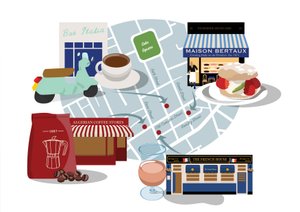 Soho-Klassiker für Kaffee, Kuchen und Wein!