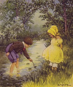 Ein Kindergartengarten: Wohin gehen die Boote? von Clara Miller Burd