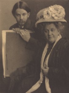 Alvin Langdon Coburn und seine Mutter von Clarence H White
