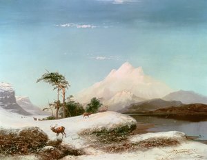 Schottische Highlands, 1873 von Clarence Roe