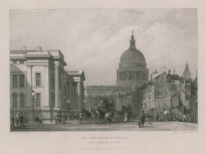Das Postamt und die St. Paul