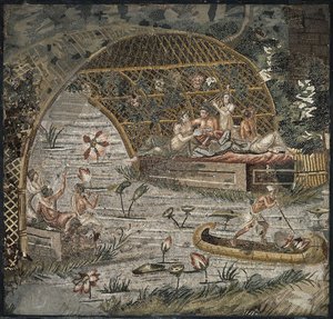 Nil-Mosaik von Palestrina, 3. Jahrhundert v. Chr.