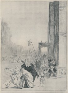 Nach dem Kostümball, 1920