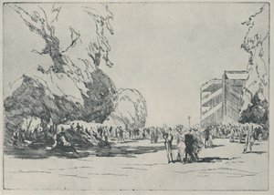Ascot - Der Paddock, 1914, 1920