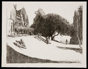 Genesung in England, 1917 von Claude Allin Shepperson