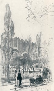 In den Kensington Gardens - Stufe Eins, ca. 1920 von Claude Allin Shepperson