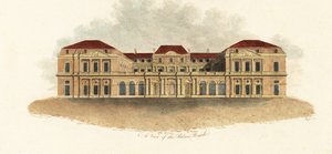 Ansicht des Palais-Royal, Paris