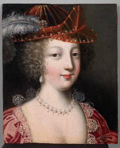 Porträt einer Frau mit Hut, ca. 1630-40 von Claude Deruet