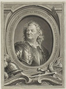 Porträt von Jean-Victor, Baron de Besenval von Claude Drevet
