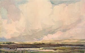 In der Nähe von Dunwich, Suffolk, um 1910 von Claude Hayes