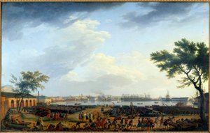 Ansicht des Hafens von Toulon und der Arsenal von Claude Joseph Vernet