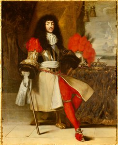 Ganzkörperporträt von Ludwig XIV., König von Frankreich und Navarra (1638-1715)