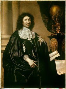 Porträt von Jean Baptiste Colbert (1619-1683), Minister von Ludwig XIV.