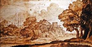 Verzaubertes Schloss von Claude Lorrain