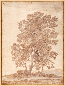 Drei Bäume von Claude Lorrain