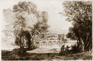 Eine italienische Landschaft, 1913 von Claude Lorrain