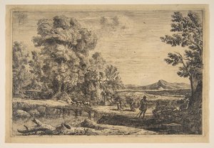 Rebekka und Eliezer, ca. 1638-41