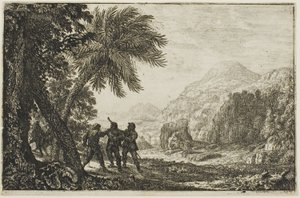 Szene von Banditen von Claude Lorrain