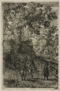 Die vier Ziegen von Claude Lorrain