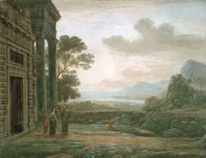 Die Vertreibung der Hagar, 1668