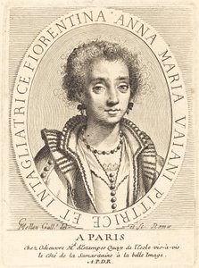 Anna Maria Vaiani von Claude Mellan