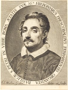 Girolamo Frescobaldi von Claude Mellan